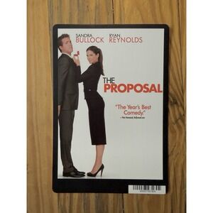 The Proposal - Blockbuster Movie Backer Card Mini Poster Art 5.5" x 8"